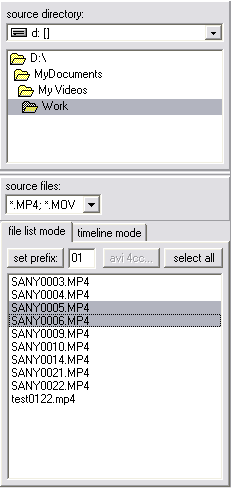 mp4cam2avi_filelist